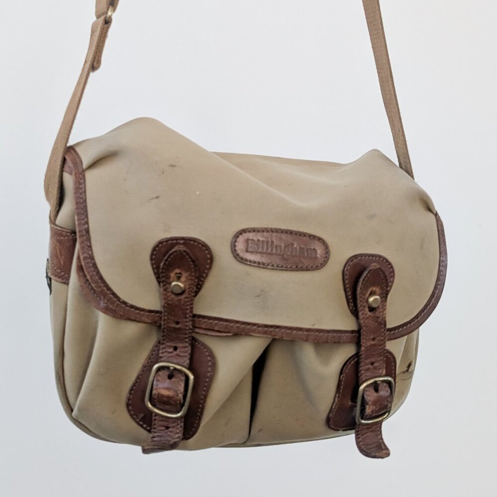Billingham Hadley Small Camera Bag – Khaki Canvas & Leather – Made in England - Picture 5 of 15